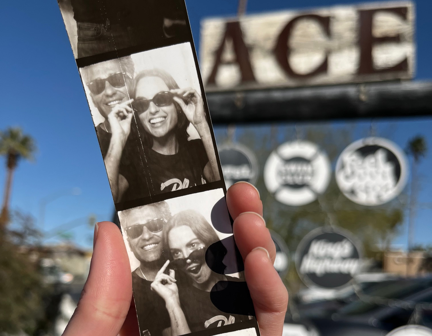 Diego and Laura at Ace Hotel & Swim Club