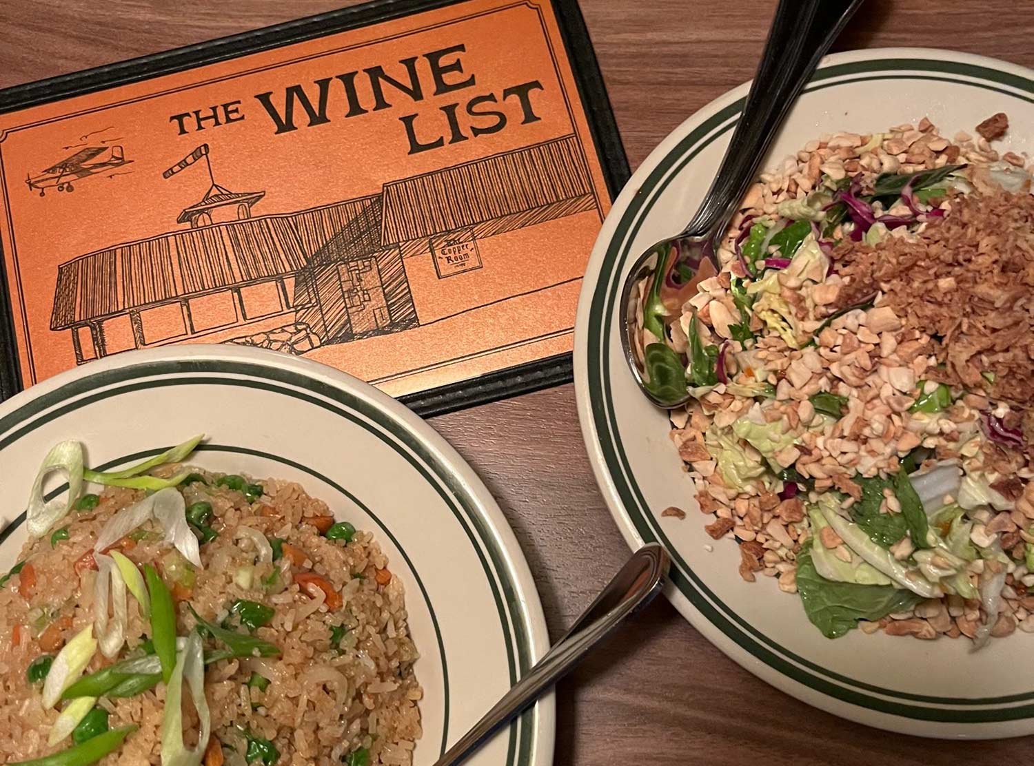 Fried rice and espresso martinis at The Copper Room