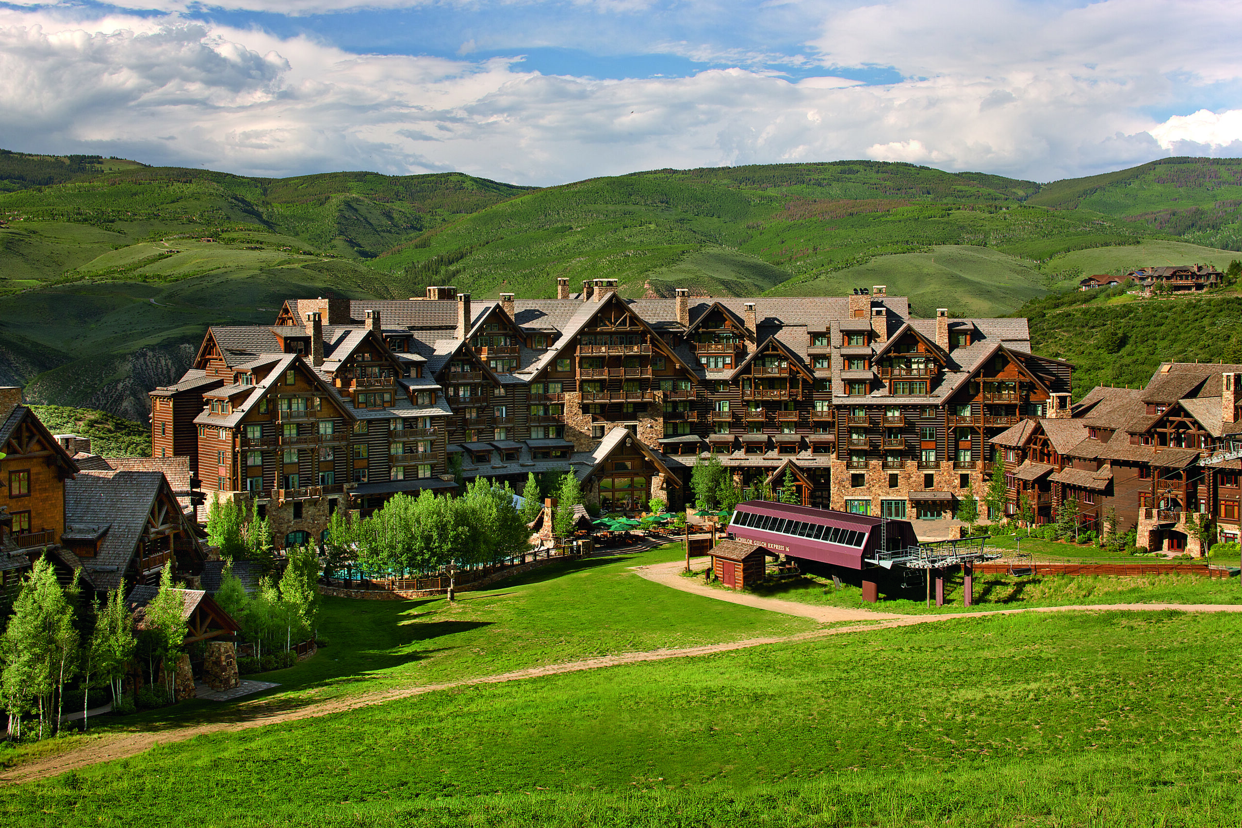 Top this: the breathtaking Ritz Carlton, Bachelor Gulch in the height of summer
