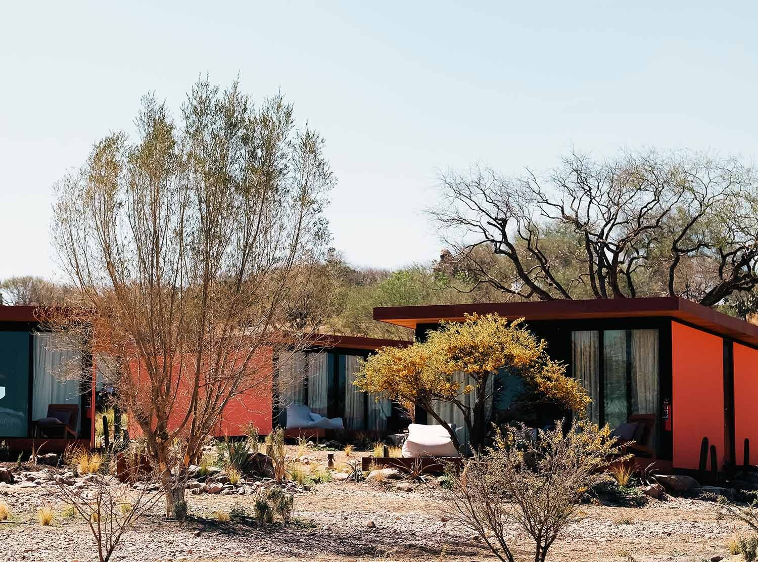 Our Habitas San Miguel Luxury suites are scattered throughout the property where each guest finds the intimacy of their own abode with a private terrace