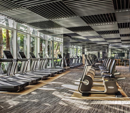 The Best Hotels To Stay Fit Aria Resort Gym