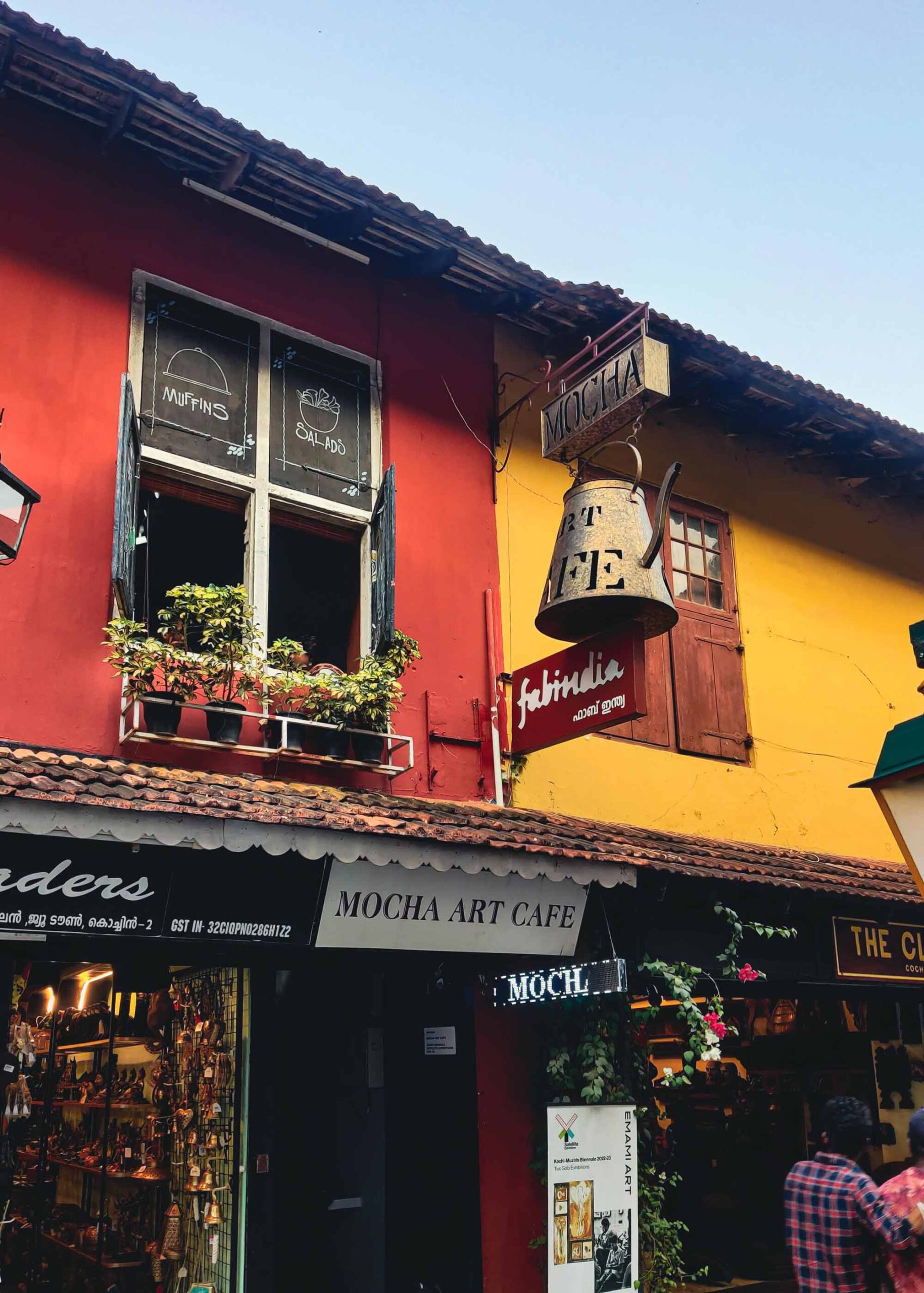 Mocha Art Café tucked away in the bylanes. Photo by Supreeth Suresh