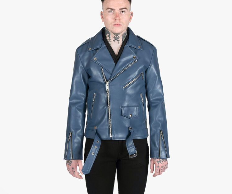 Straight to Hell Vegan Leather Jacket