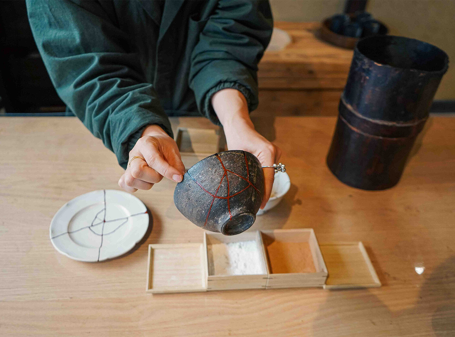 Maana Homes POJ Studio invited us to learn about the art of Kintsugi, a fascinating and unique practice of reverence and preservation
