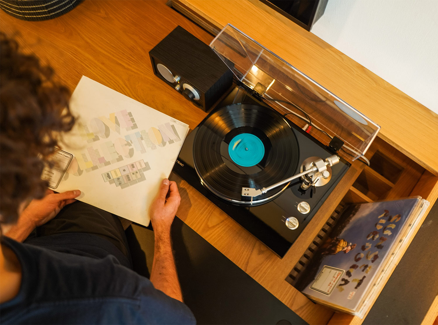 Ace Hotel Kyoto Signature moment — listening to records in your room at the Ace Hotel Kyoto. Still a mega vibe