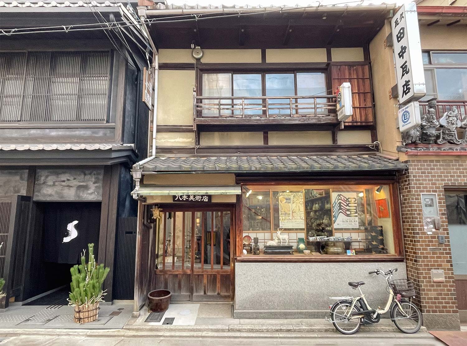 The Shinmonzen The hotel honors the machiya fabric of this neighborhood, sharing the street with a cherished multi-generational antique store