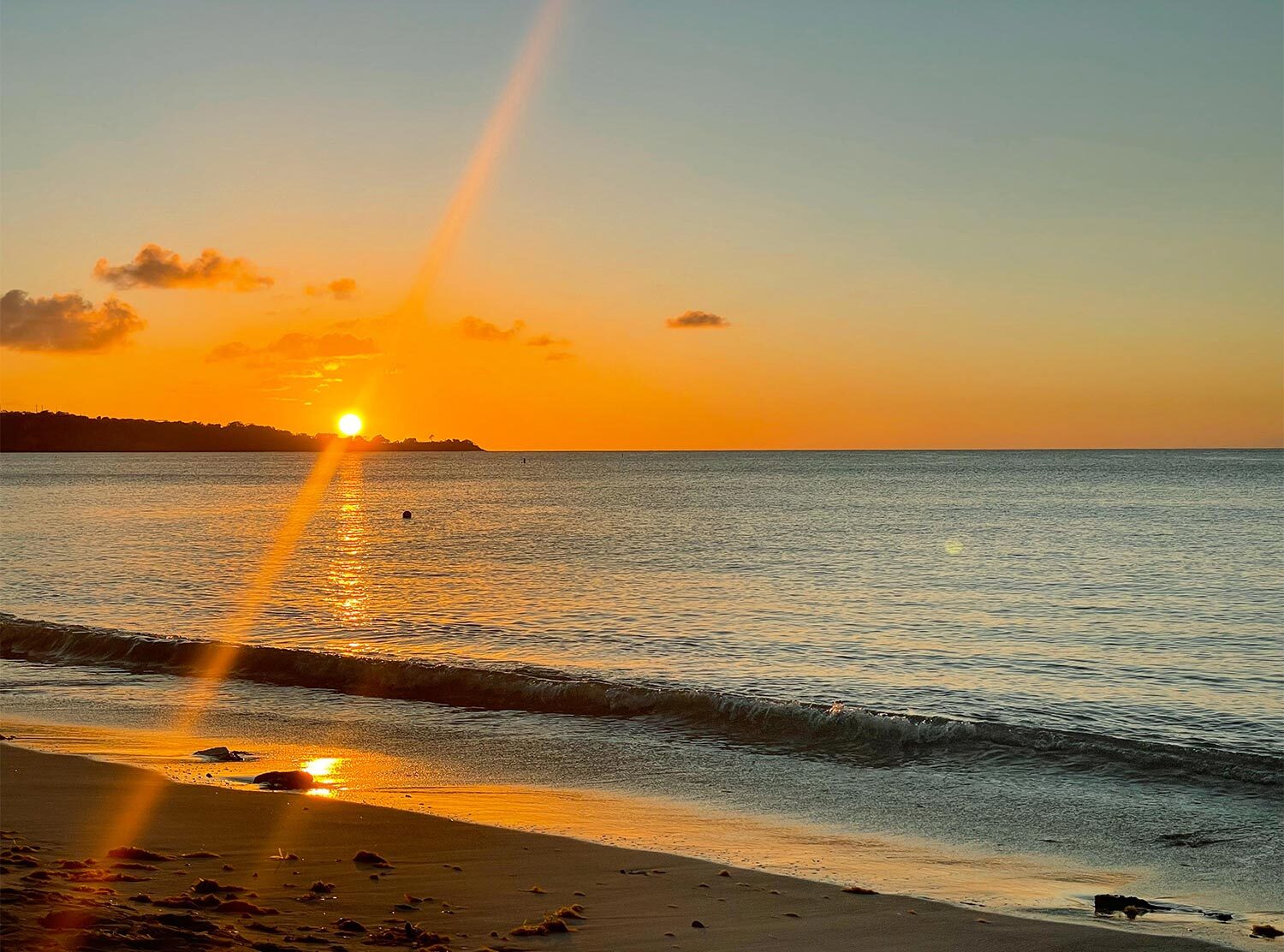 Silversands Grenada Sunsets are best viewed from the local beach bars with a rum punch or two
