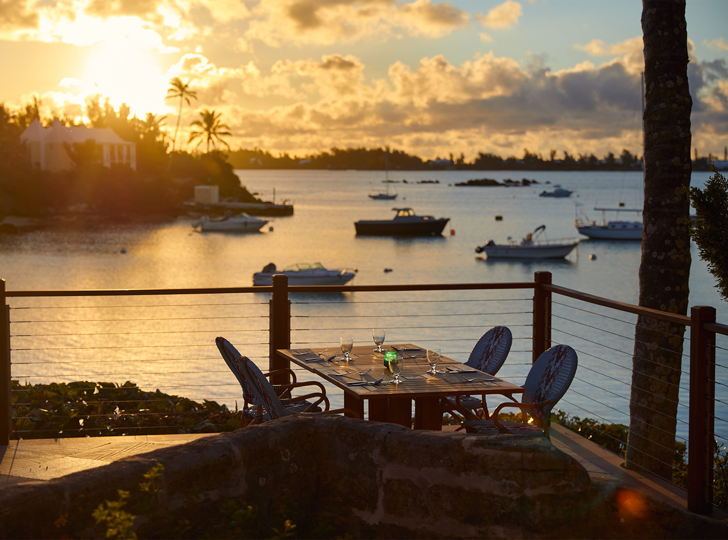 The Bermuda chapter of the Brooklyn classic sits dockside with unbeatable harbor views