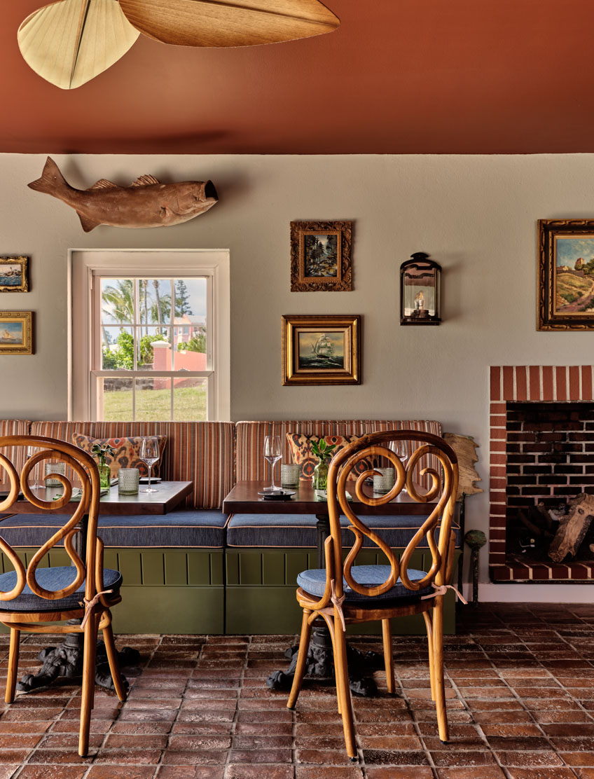 The bar is part of Cambridge Beaches’ reimagined renewal. Photo by Read McKendree