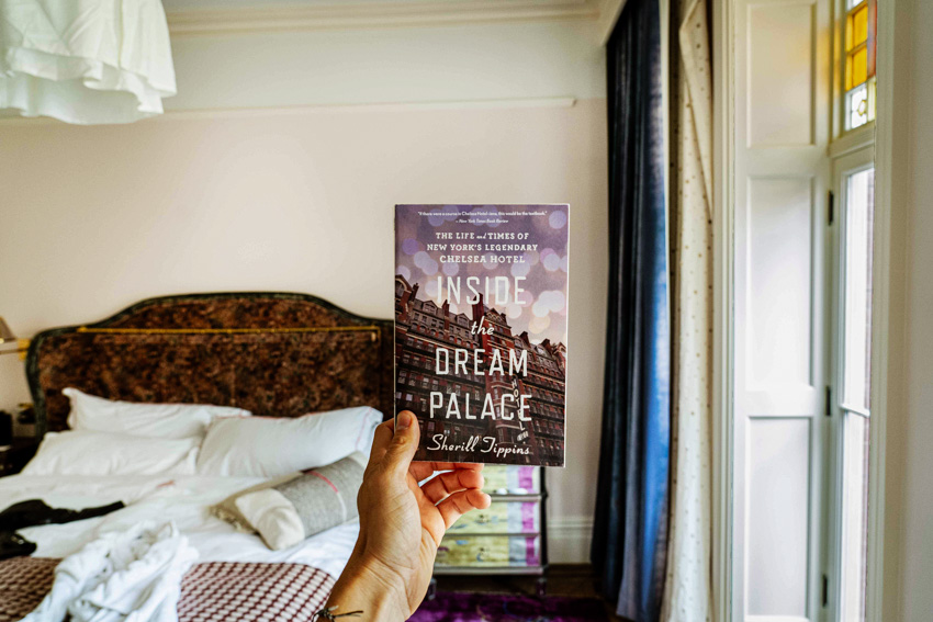 Hotel Chelsea Bedside stories with 