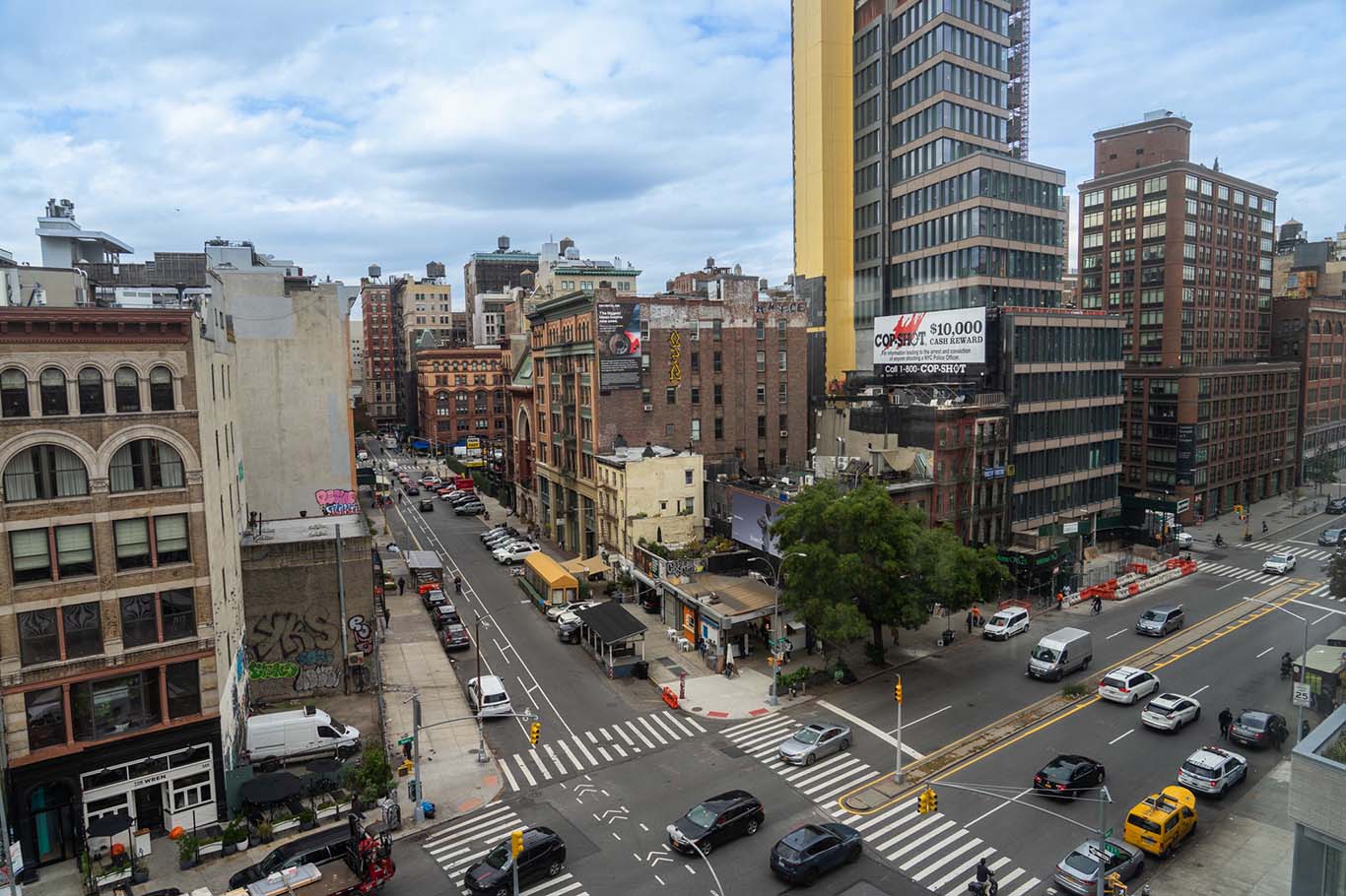 The Bowery Hotel The view from above