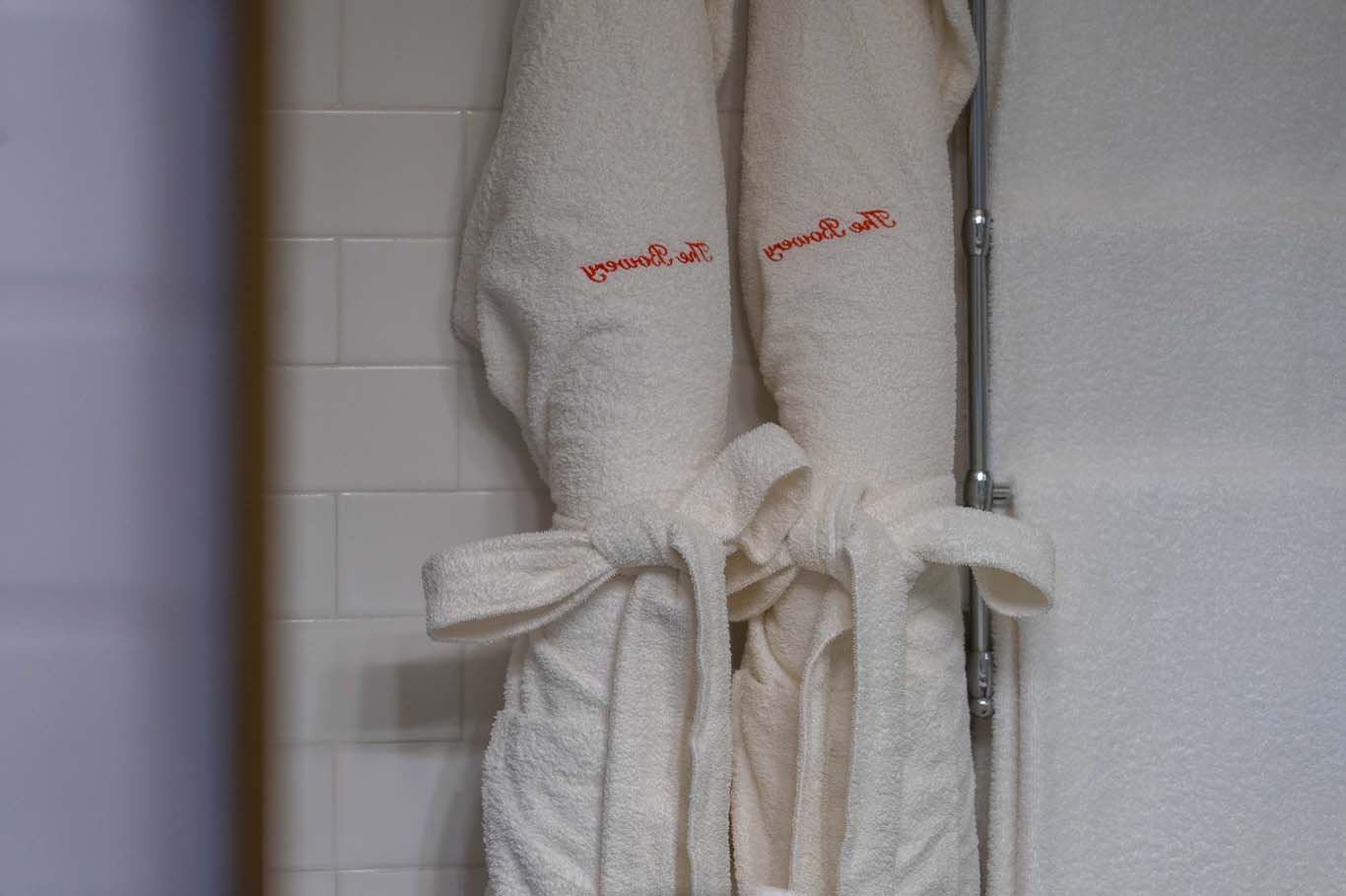 The Bowery Hotel these cozy bath robes are waiting for you