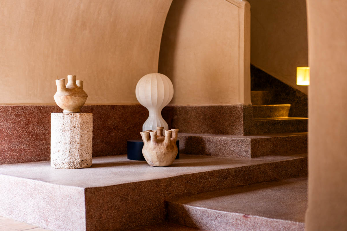 Maison Brummell The house is filled with exquisite art at the turn of every corner