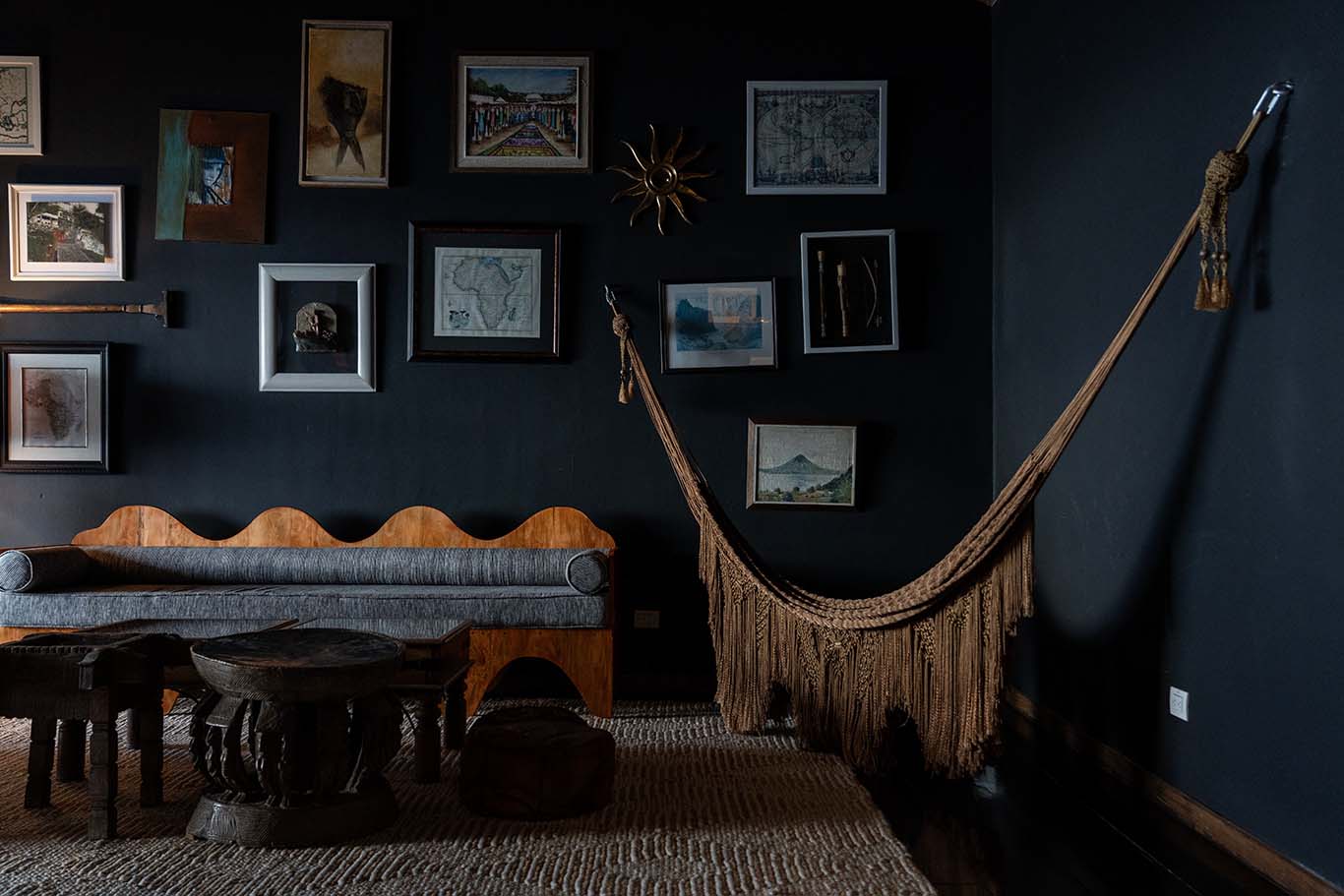 Casa Palopó This was my favorite room on the entire property, thoughtfully designed by Katie Jay, blending elegance and local charm