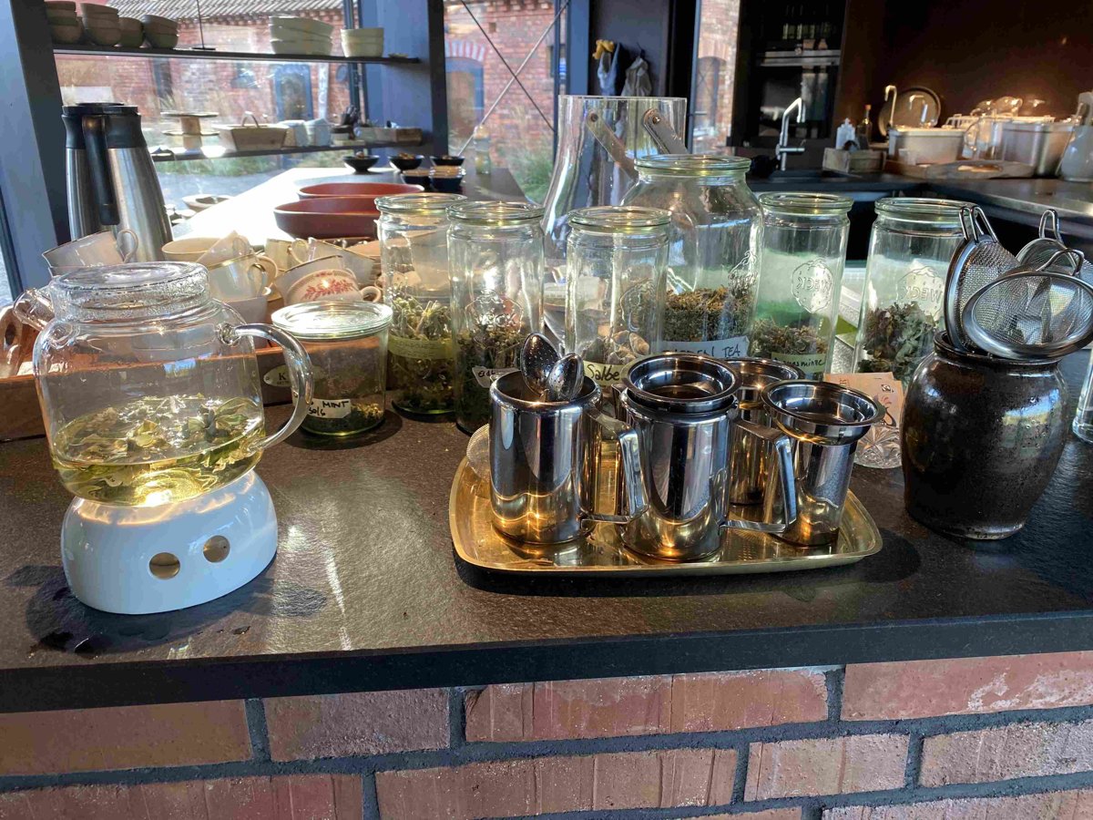 Michelberger Farm The best tea selection ever, all grown here