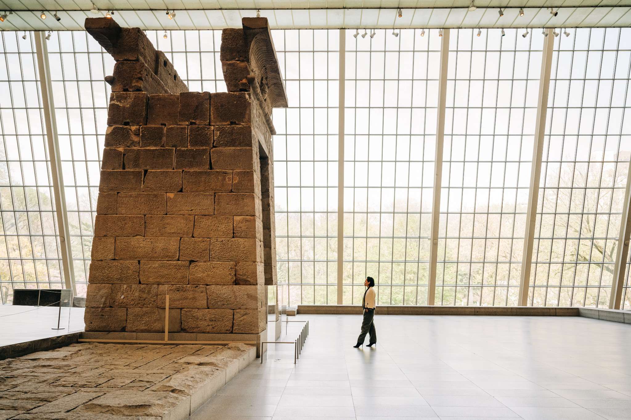 Erina at The Metropolitan Museum of Art in New York City, shot by Teal Thomsen