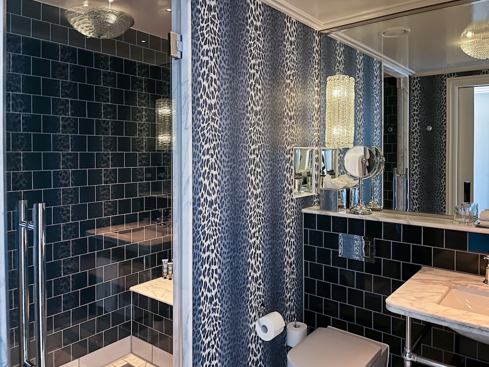 Broadwick Soho After a long day of travel, this bathroom's dual shower head situation felt like a spa day