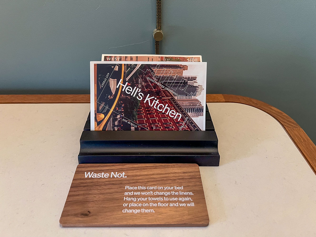 Romer Hell’s Kitchen Gentle reminders that you’re in Hell’s Kitchen and you should shrink your ecological footprint.