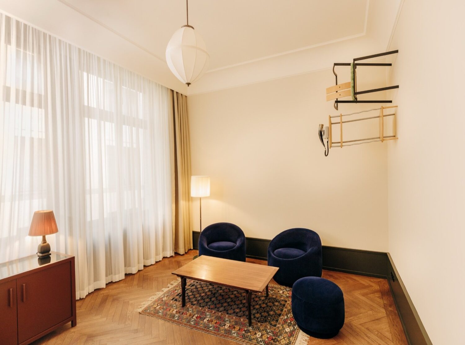 Château Royal A peek into another room, this one by artist Henrike Naumann.