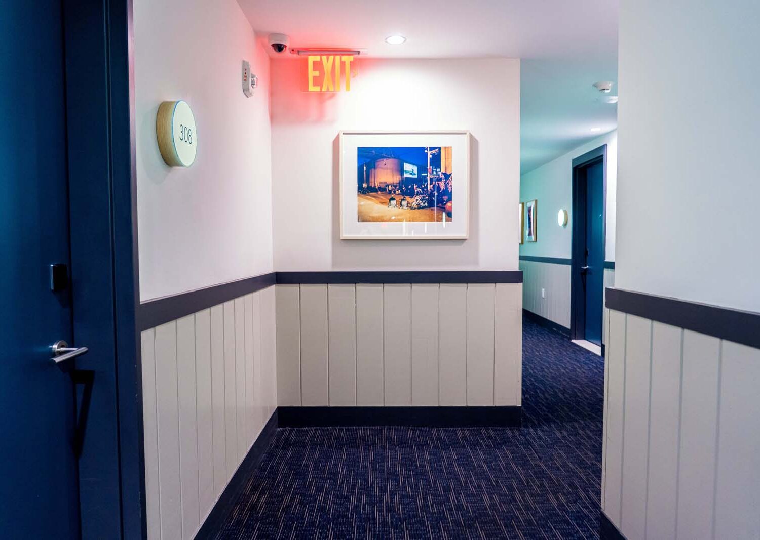 The Rockaway Hotel the hotel’s corridors double as a gallery, with bold artworks and strong beachy vibes