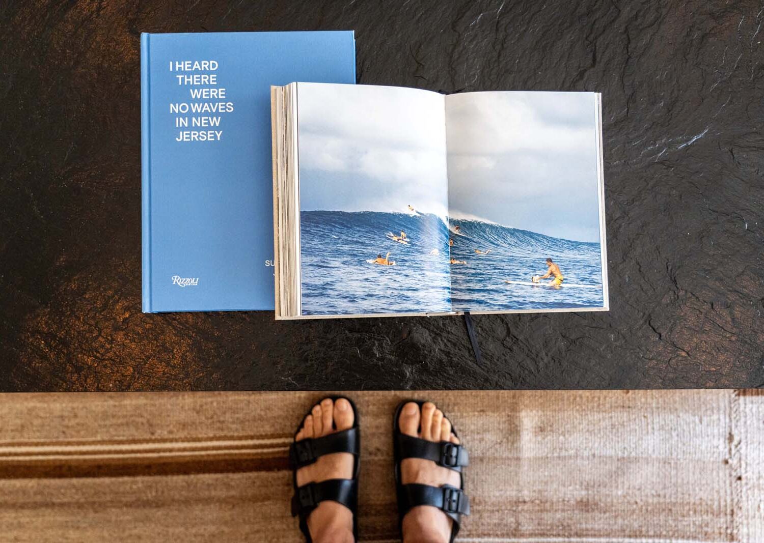 The James Bradley For the surfers out there, yes - you can surf in NJ! The surf photography books anchor the property in New Jersey’s unexpected coastal narrative.