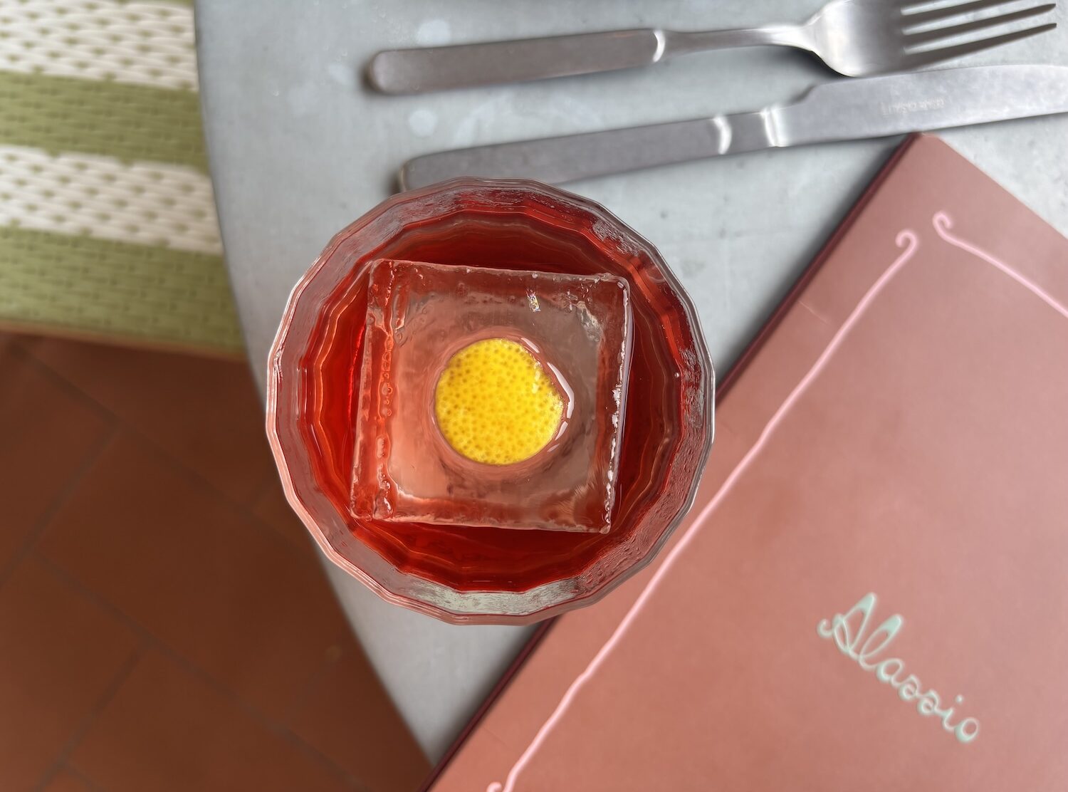 The Hoxton, Florence Negronis, of course. Not pictured: my highball with strawberry liqueur and tomato & bread cordial