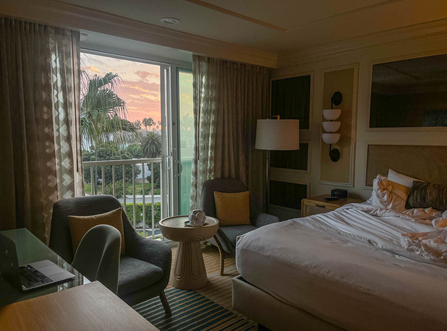 Viceroy Santa Monica My body was still on East Coast time, but the sunrises were well worth the 6 a.m. wake up 