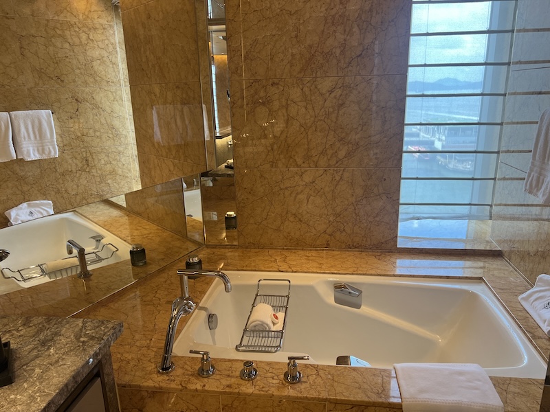 Four Seasons Hotel Hong Kong A marble clad moment