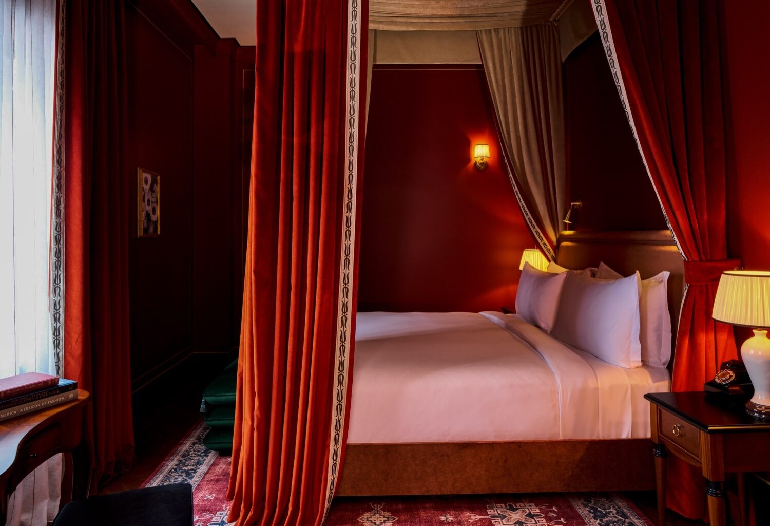 The Twenty Two New York A peek into another room. How deliciously sumptuous is this?