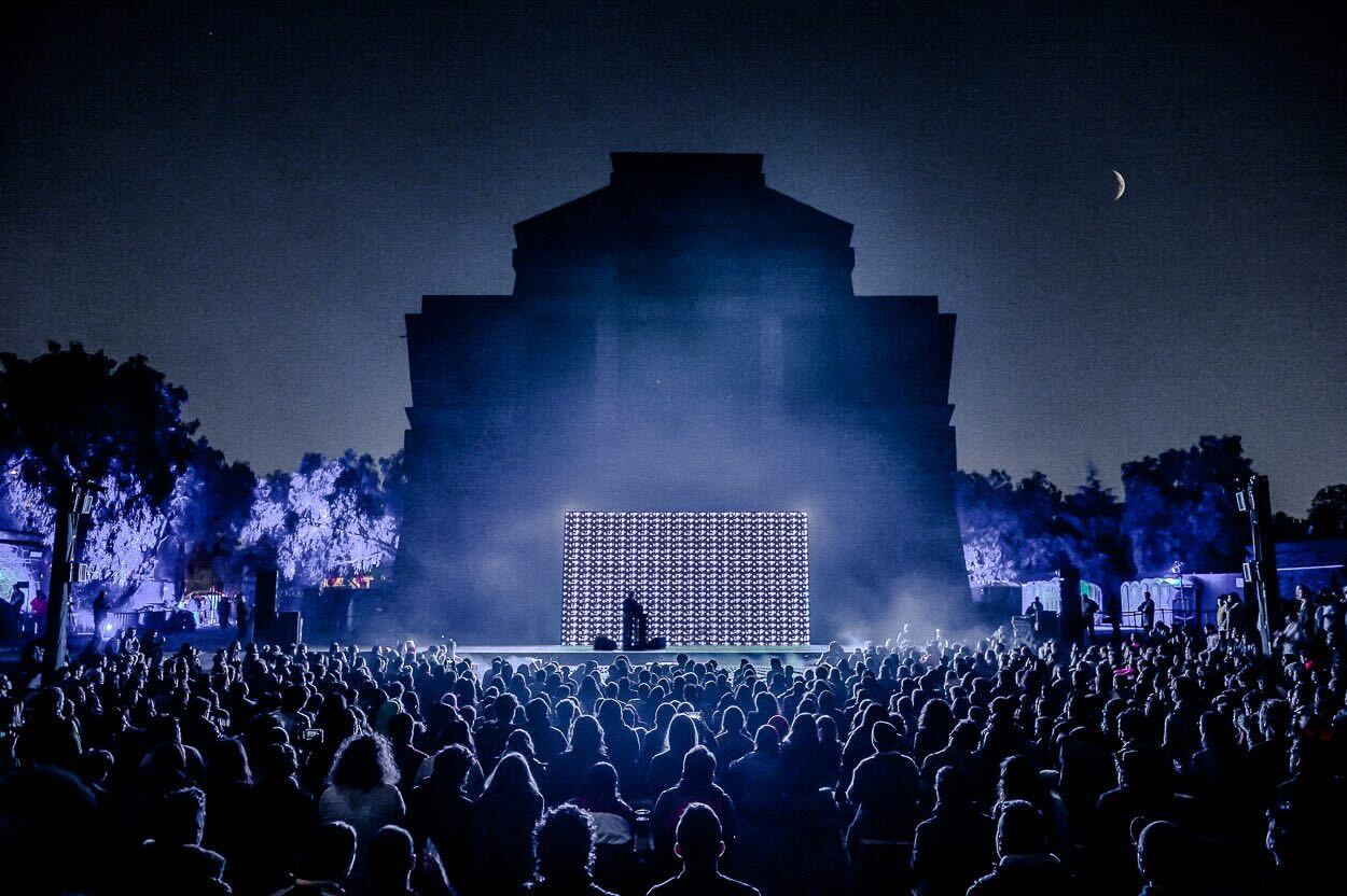 Wolfgang Voigt GAS at Museo Anahuacalli in Mexico City in 2018. All photos courtesy of MUTEK MX.