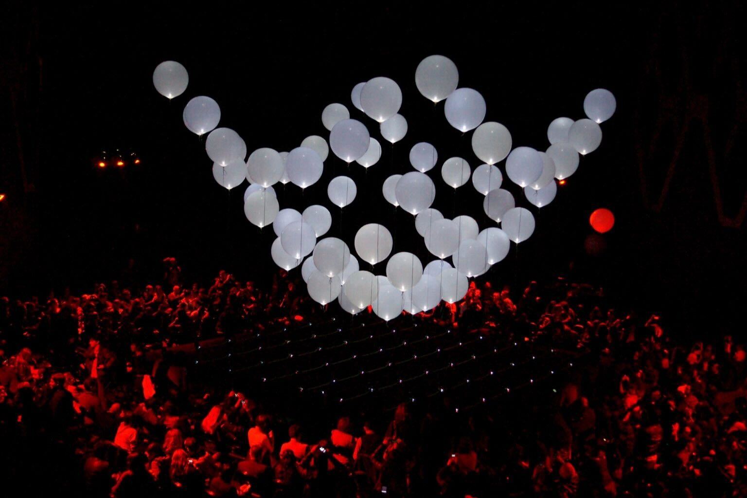 Robert Henke and Christopher Bauder at Plaza Condesa in Mexico City in 2011.