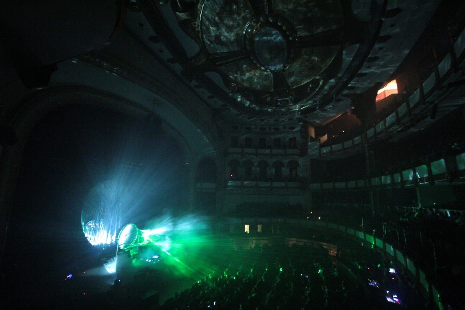 Koreless and Emmanuel Baird at Teatro de la Ciudad in Mexico City in 2015.