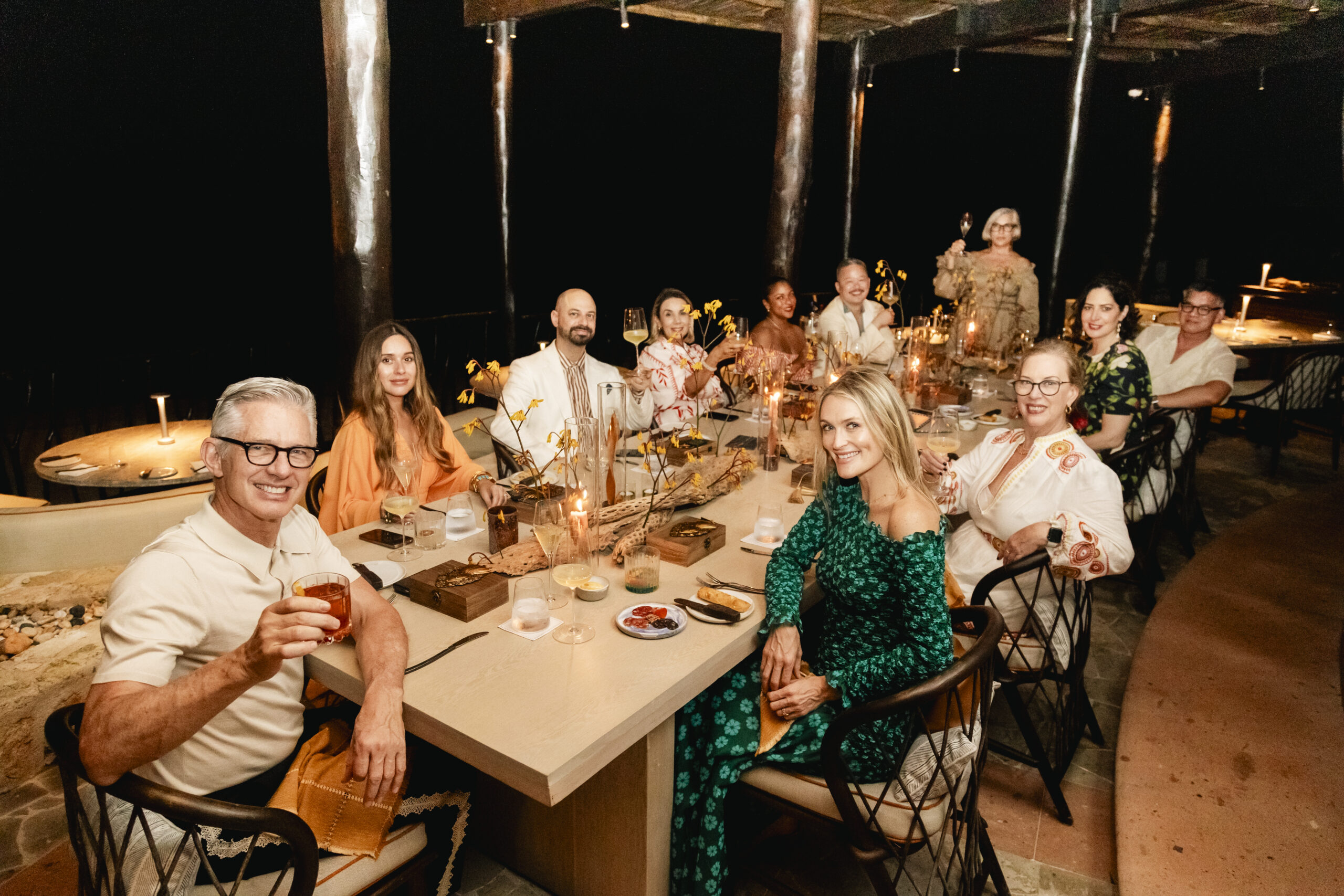 Left foreground: Bryan Rafanelli; Megan Alejandra Delgado from Belmond/LVMH
Right foreground: Julia McGuire; Michelle Mariani