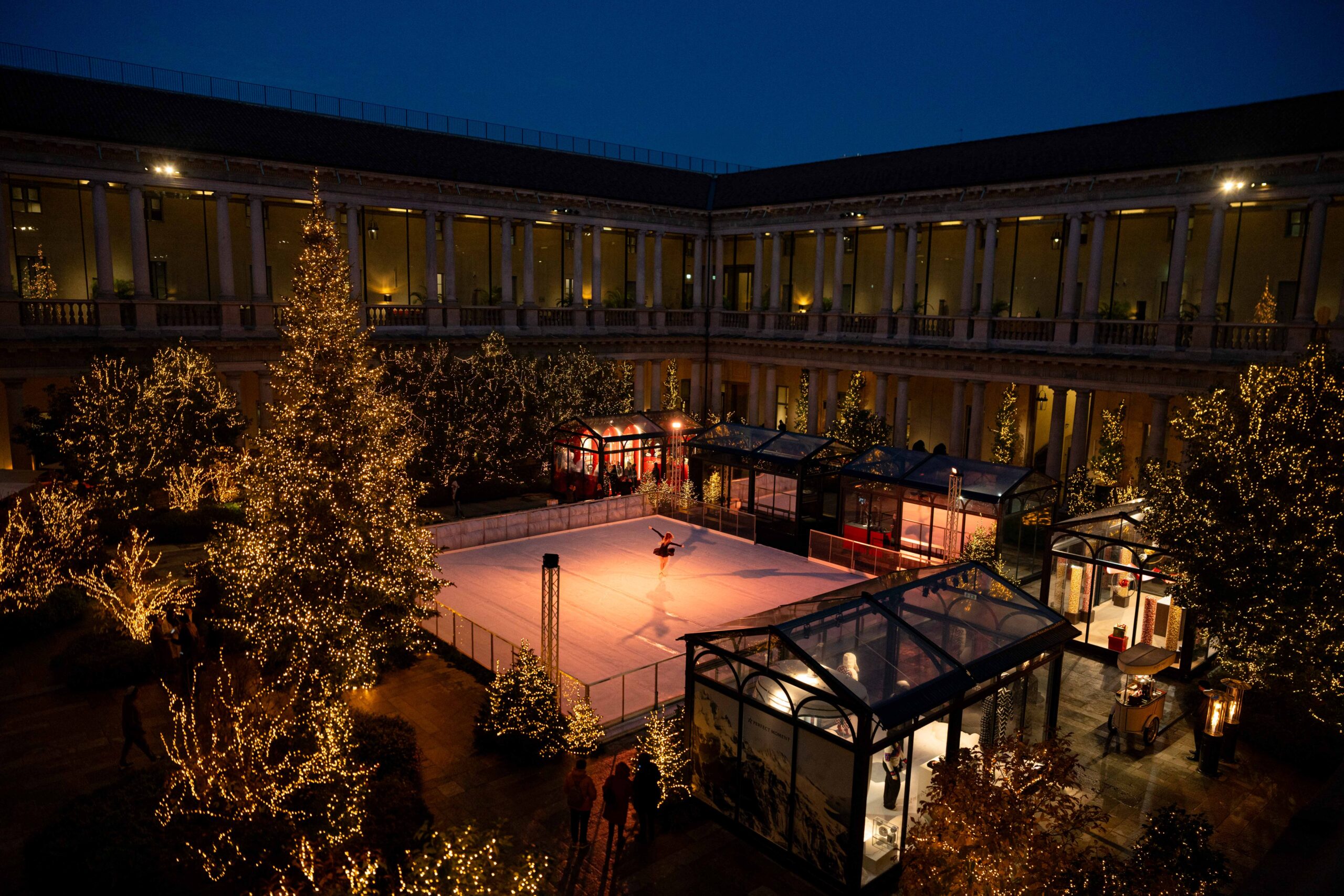 Milanese Winter Wonderland For A Good Cause