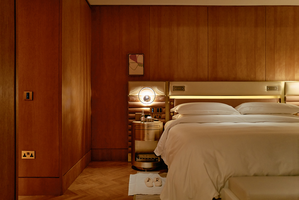 The Emory The rare bedroom that looks even better at night