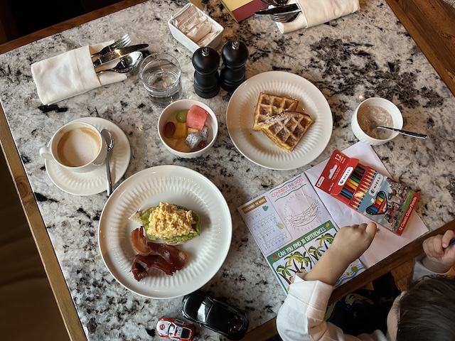 The Standard Singapore Breakfast at Kaya is an unlimited menu kind of affair, but portioned very cleverly, more of a taster rather than a full adult serving