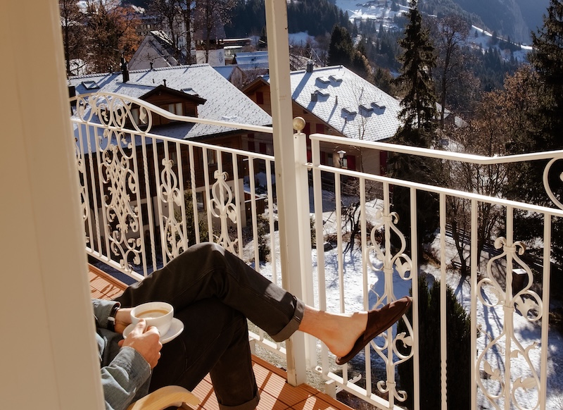 Grand Hotel Belvedere Peaceful views of Wengen