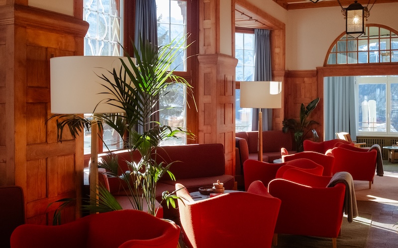 Grand Hotel Belvedere Aprés ski downtime 