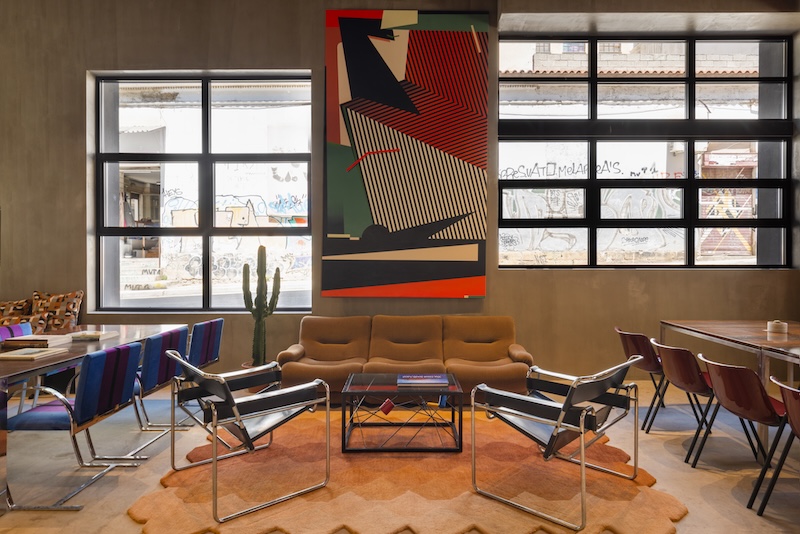 Okupa, Athens Industrial color pop 