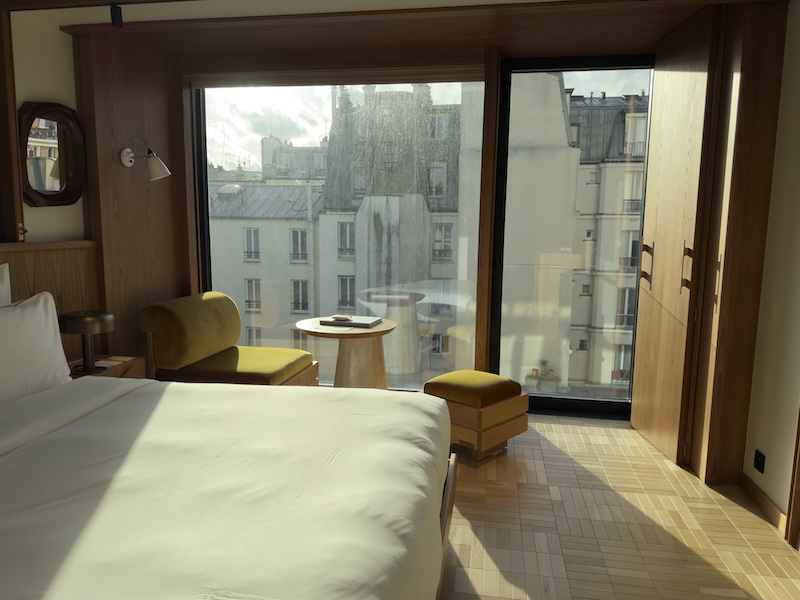 La Fondation Paris Parisian morning light reverberating through my room
