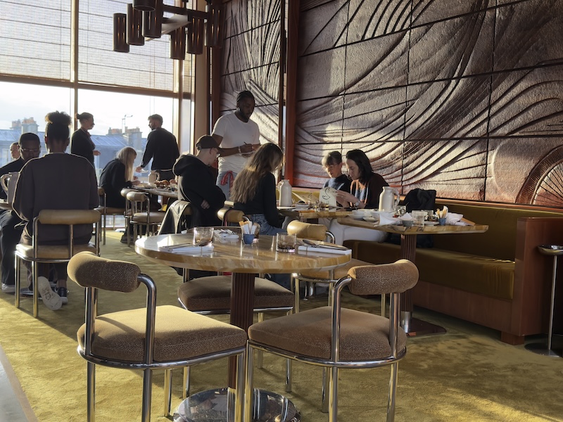 La Fondation Paris High concept at Roman and Williams brasserie 