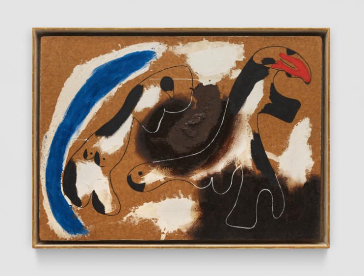 Joan Miró's Peinture, 1936 Image Courtesy Of Vito Schnabel Gallery