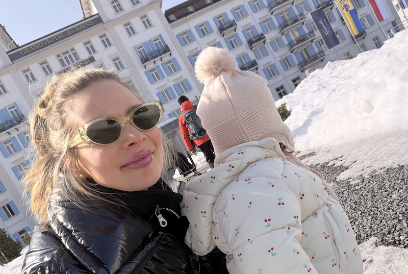 Grand Hotel des Bains Kempinski Exploring around the hotel, there are cross country slopes right outside the front door