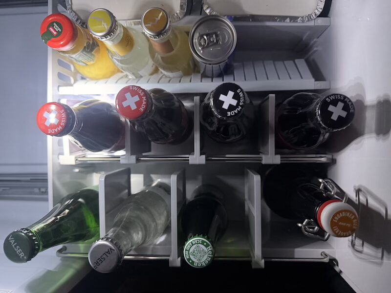 Grand Hotel des Bains Kempinski The mini bar had Swiss-made Mexican Coke which I loved