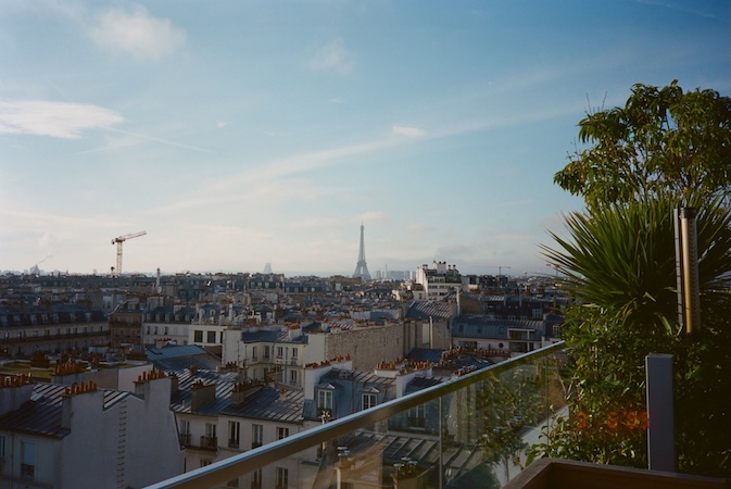 La Fondation Paris Stunning view over the 17th from the hotel rooftop