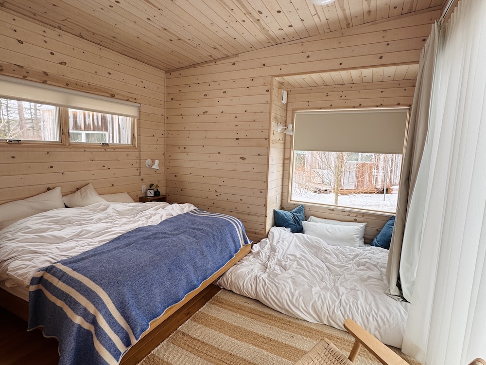 Prospect Berkshires Such efficient design, where the window seat folds down into a very comfortable  bed