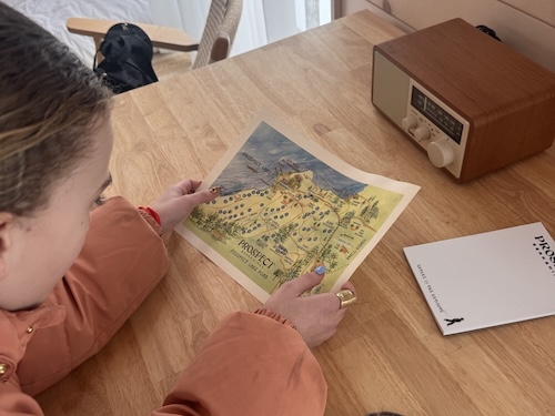 Prospect Berkshires Planning the next adventure while listening to the radio
