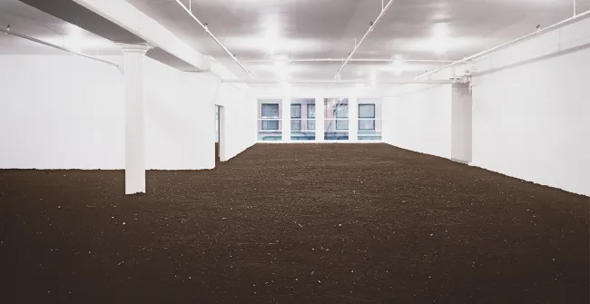 The New York Earth Room by Walter De Maria