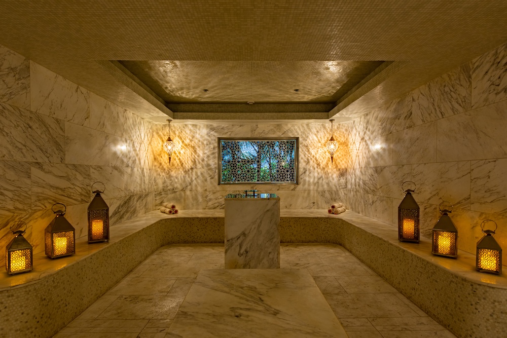 The hammam at Zemi Beach House, Anguilla