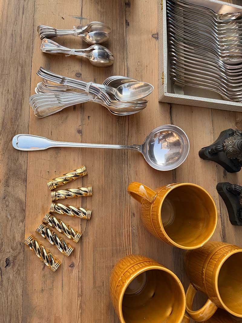 Vintage-Christofle-Silverware-in-St.-Ouen